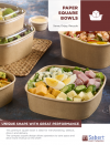 Kraft Collection: Paper Square Bowls